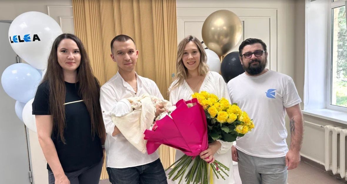 Рождение первого малыша с поддержкой фонда, основанного компанией LEVITA