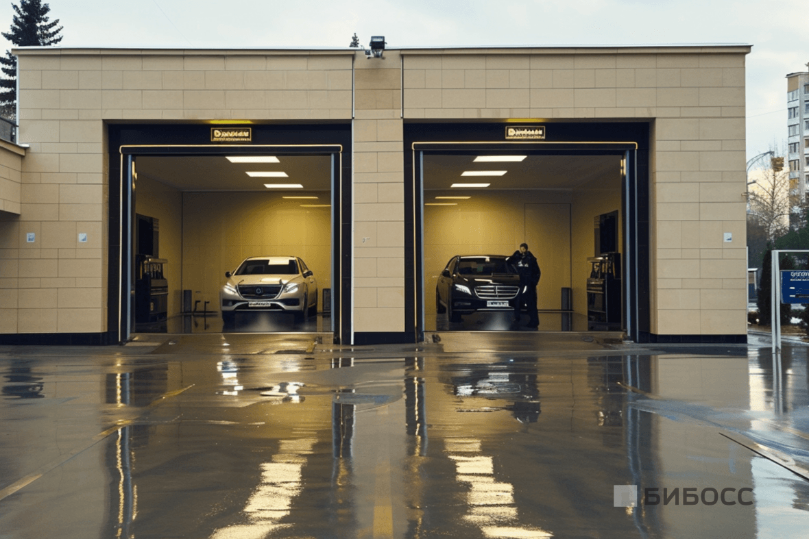 автомойка на 2 бокса