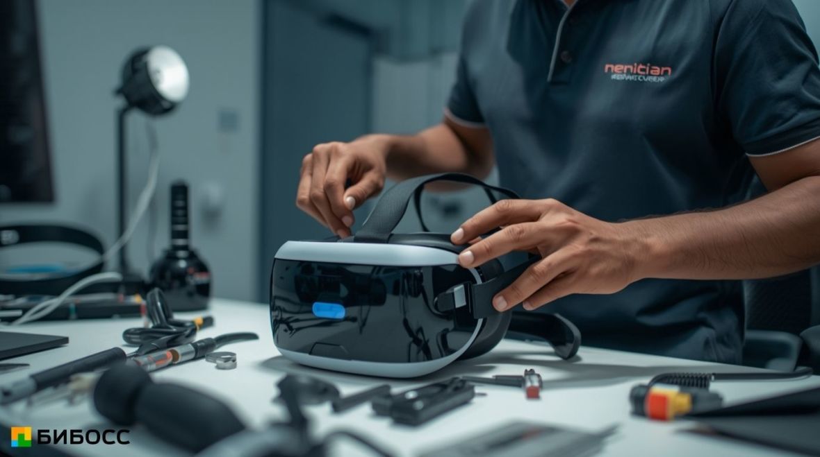 техническое обслуживание шлемов виртуальной реальности