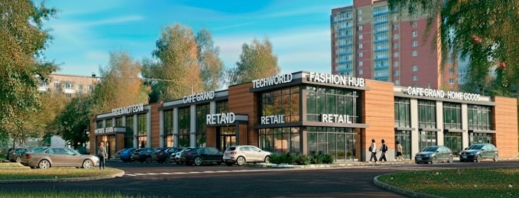 Реконструкцию действующего ТЦ  и его расширение