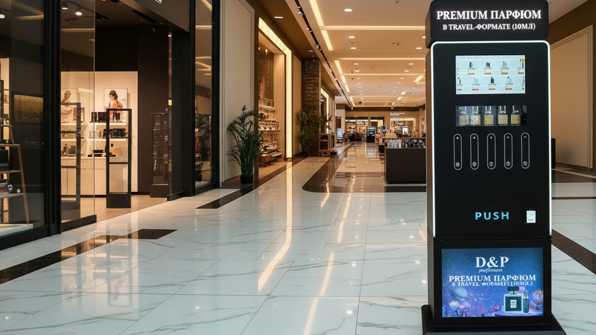 Новинка D&P Perfumum Парфюмерный аппарат