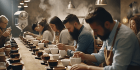 Уникальная кофейня с мастер-классами по приготовлению кофе