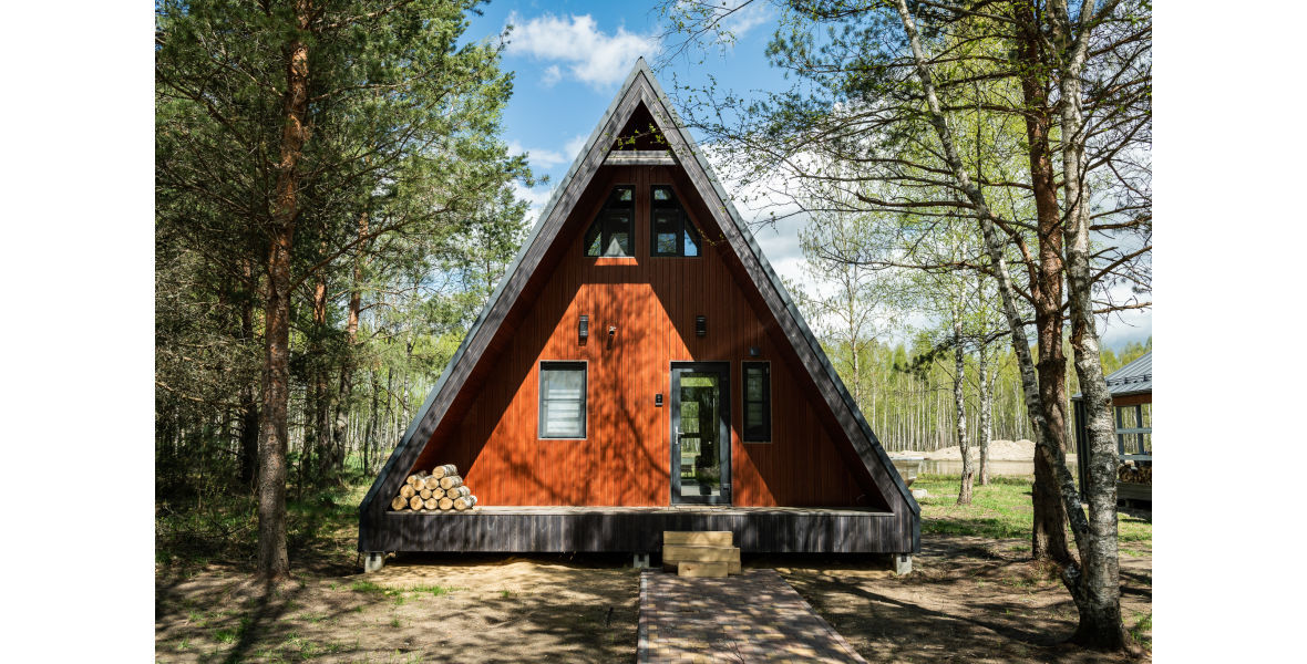 LesAframe-77 | Стиль A-frame | Площадь 77м2 | Средняя доходность: 170-250 тыс.руб./мес | Цена: 10 047 000 руб.