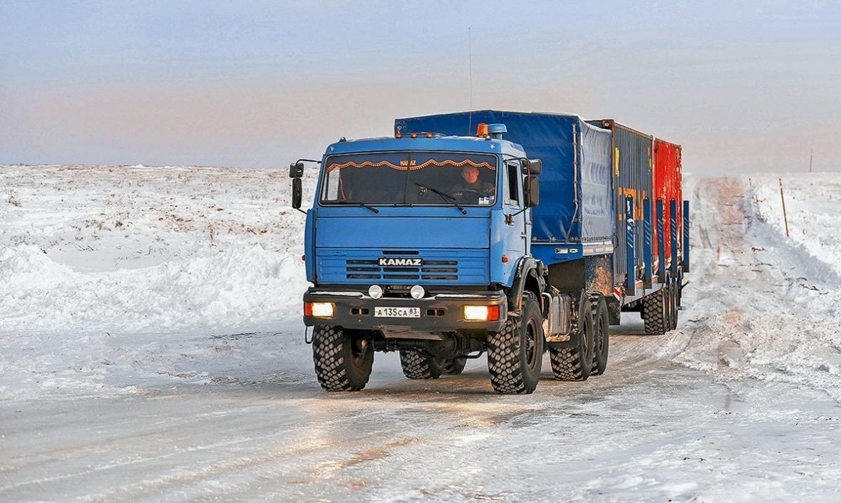 Зимняя автодорога