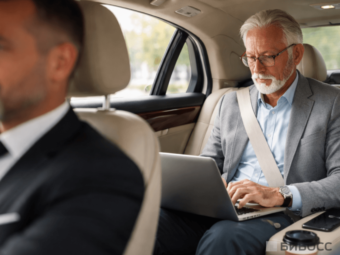 VIP-трансфер для бизнесмена с доброжелательным водителем