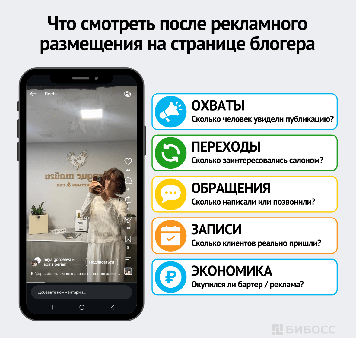 Что смотреть после рекламного размещения на странице блогера