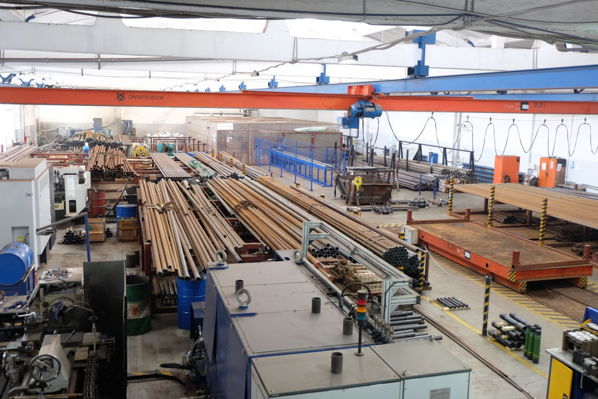 Цех ремонта НКТ и нанесение защитного покрытия на новые и ремонтные НКТ